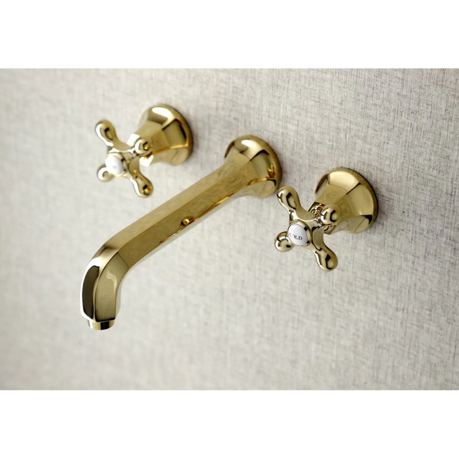 Metropolitan Two-Handle Wall Mount Tub Faucet Tub Faucets