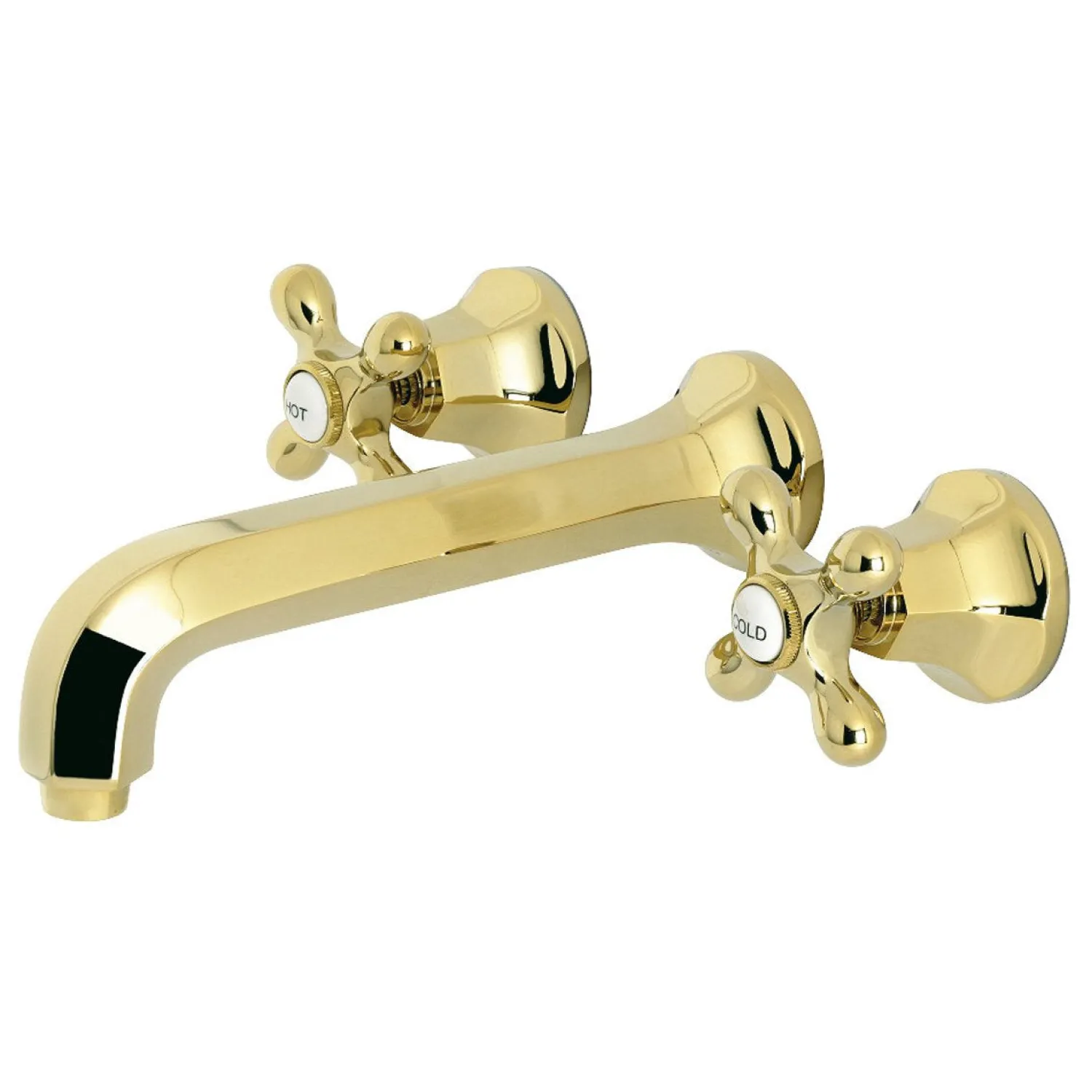 Metropolitan Two-Handle Wall Mount Tub Faucet Tub Faucets