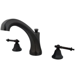 Online Metropolitan Three-Hole Roman Tub Filler Tub Faucets