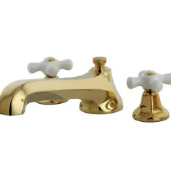 Metropolitan Two Handle Three Hole Roman Tub Filler Tub Faucets