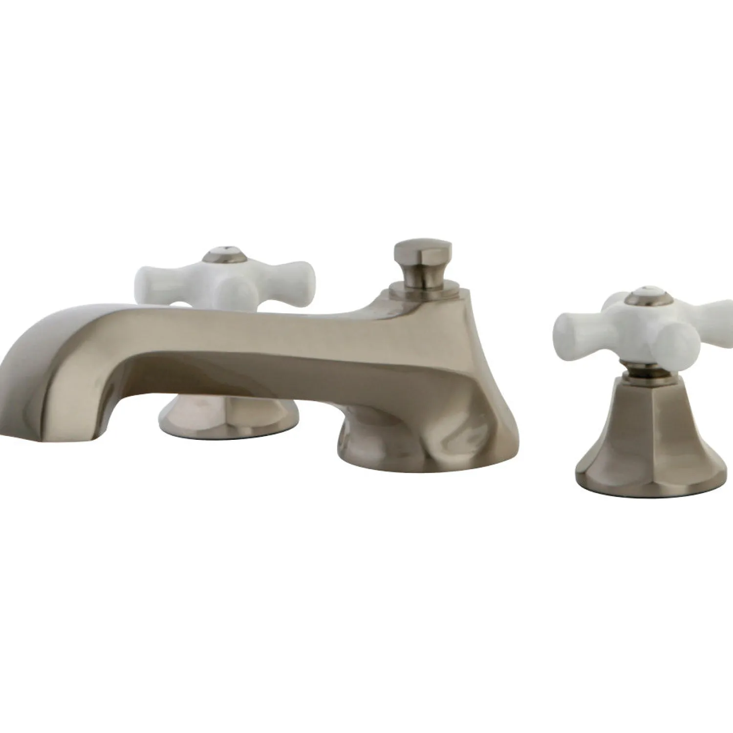 Metropolitan Two Handle Three Hole Roman Tub Filler Tub Faucets