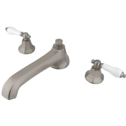 Best Metropolitan Three Hole Two Handle Roman Tub Filler Tub Faucets