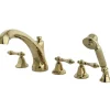 Clearance Metropolitan Roman Tub Filler with Hand Shower Tub Faucets