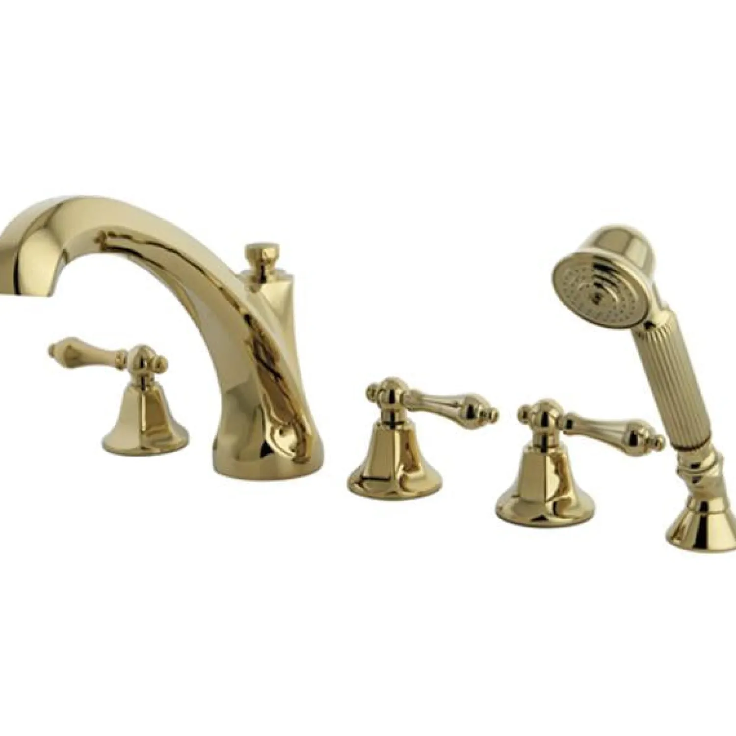 Clearance Metropolitan Roman Tub Filler with Hand Shower Tub Faucets