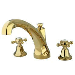 Online Metropolitan Roman Tub Filler with Cross Handles Tub Faucets