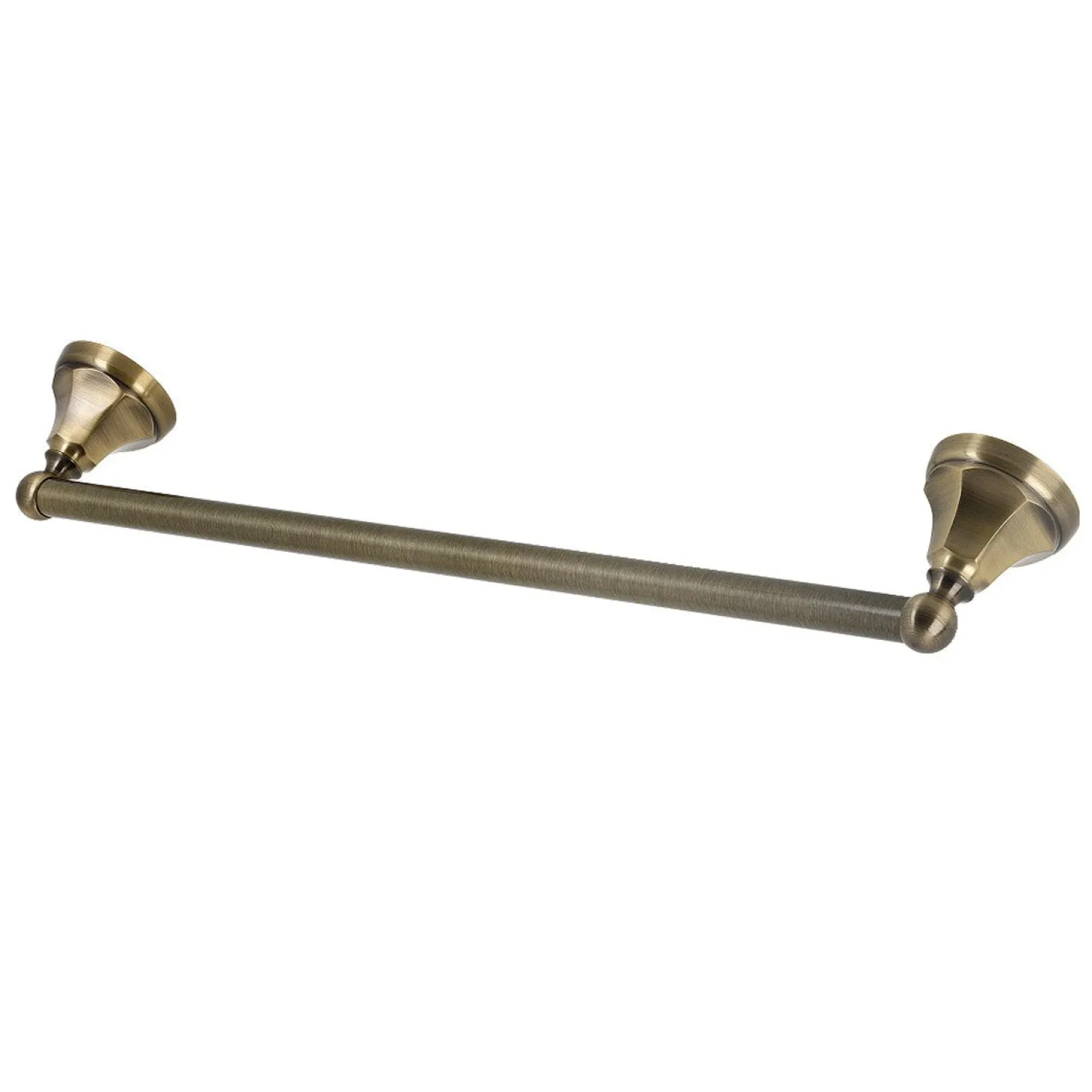 Metropolitan 24" Towel Bar in Antique Brass Towel Bars