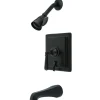 Metropolitan Single Handle Oil Rubbed Bronze Tub and Shower Faucet Tub & Shower Sets
