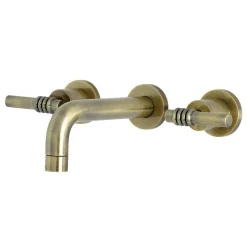 Clearance Milano 2-Handle 8-Inch Wall Mount Bathroom Faucet Wall Mount
