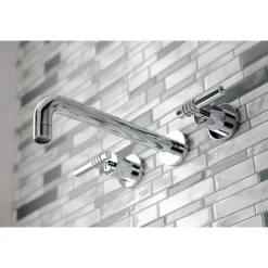 Best Milano 2-Handle Wall Mount Tub Faucet Tub Faucets