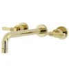 New Milano 2-Handle Wall Mount Roman Tub Faucet Tub Faucets