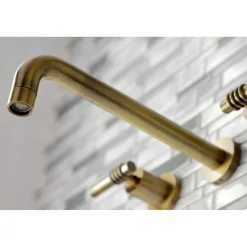 New Milano 2-Handle Wall Mount Roman Tub Faucet Tub Faucets