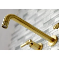 New Milano 2-Handle Wall Mount Roman Tub Faucet Tub Faucets