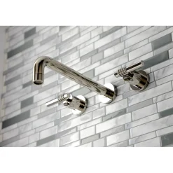New Milano 2-Handle Wall Mount Roman Tub Faucet Tub Faucets