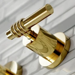 New Milano 2-Handle Wall Mount Roman Tub Faucet Tub Faucets