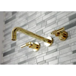 New Milano 2-Handle Wall Mount Roman Tub Faucet Tub Faucets