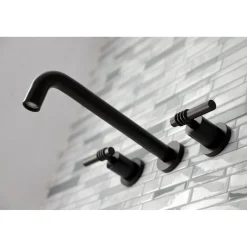 New Milano 2-Handle Wall Mount Roman Tub Faucet Tub Faucets