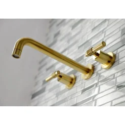 New Milano 2-Handle Wall Mount Roman Tub Faucet Tub Faucets