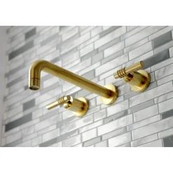 New Milano 2-Handle Wall Mount Roman Tub Faucet Tub Faucets