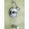 Online Milano Single Handle Tub and Shower Faucet in Polished Chrome Tub & Shower Sets