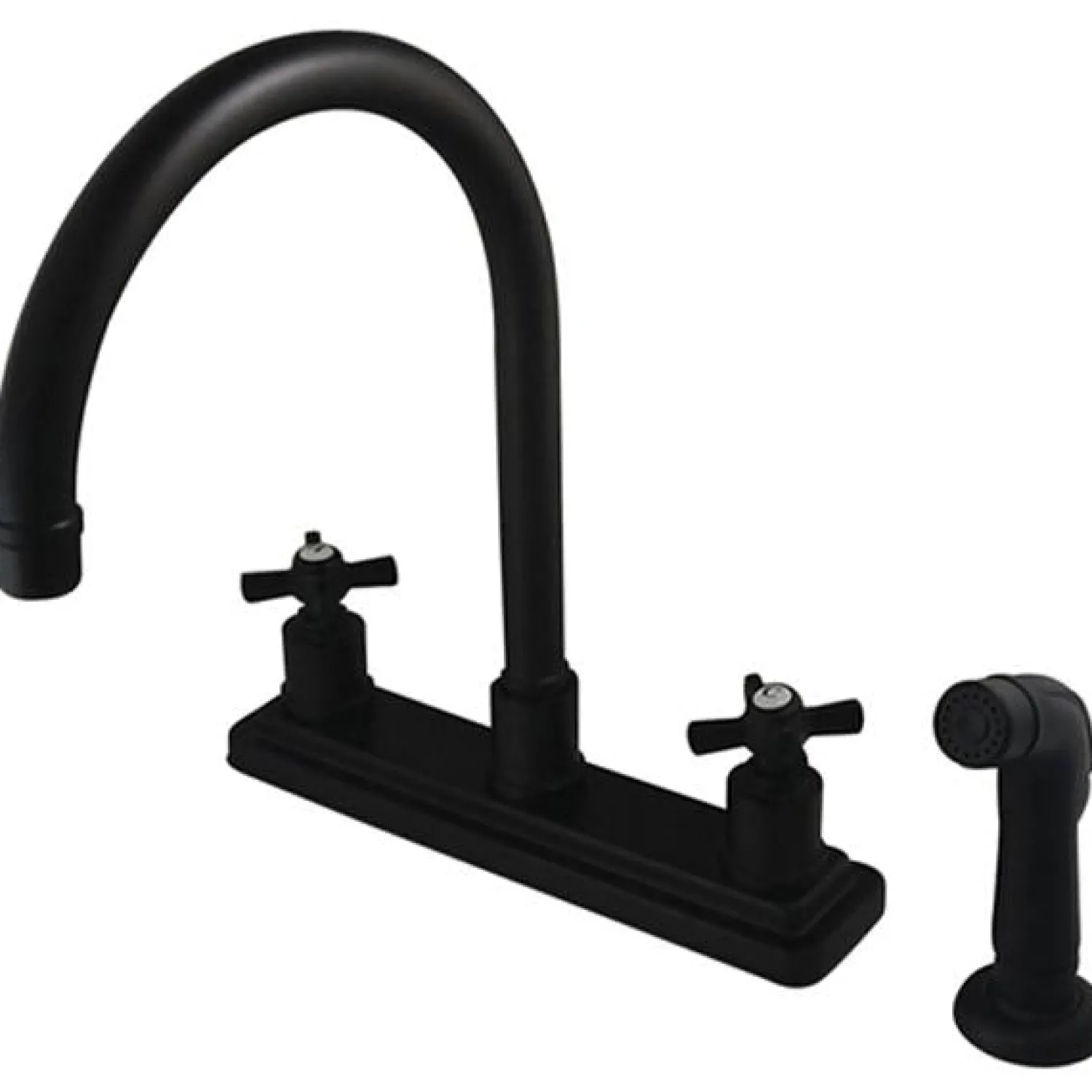 Hot Millennium 8" Centerset Kitchen Faucet Faucets With Side Spray
