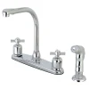 Discount Millennium Centerset Kitchen Faucet Faucets With Side Spray