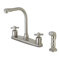 Discount Millennium Centerset Kitchen Faucet Faucets With Side Spray
