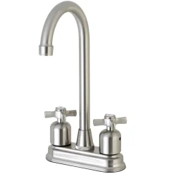 New Millennium 4" Centerset High-Arch Spout Bar Faucet Bar Faucets