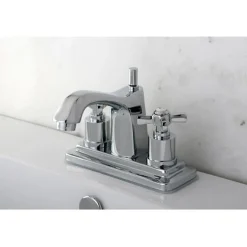 New Millennium 4" Centerset Lavatory Faucet 4" Center Set
