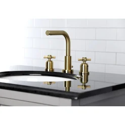 Millennium Fauceture 8-Inch Widespread Bathroom Faucet 8