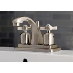 Sale Millennium 4-Inch Centerset Bathroom Faucet with Retail Pop-Up 4