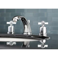 New Millennium 8-Inch Widespread 3-Hole Bathroom Faucet 8