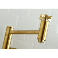 Outlet Millennium Wall Mount Pot Filler Kitchen Faucet Wall Mounted Kitchen Faucets|Single Hole