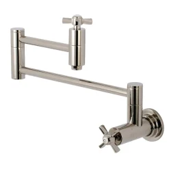Outlet Millennium Wall Mount Pot Filler Kitchen Faucet Wall Mounted Kitchen Faucets|Single Hole