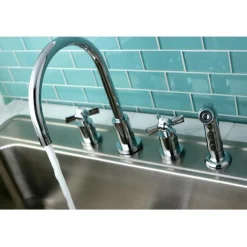 Online Millennium Widespread Kitchen Faucet Widespread Kitchen Faucets|Faucets With Side Spray