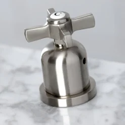 New Millennium Widespread Bathroom Faucet with Brass Pop-Up 8