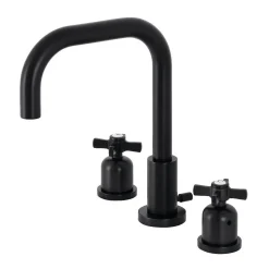 New Millennium Widespread Bathroom Faucet with Brass Pop-Up 8