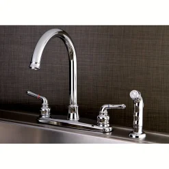 Clearance Naples Centerset Kitchen Faucet Faucets With Side Spray