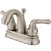 Discount Naples Deck Mount 4-Inch Centerset Bathroom Faucet 4" Center Set