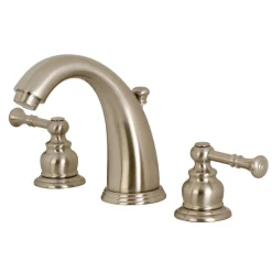 Naples Deck Mount Widespread Bathroom Faucet 8