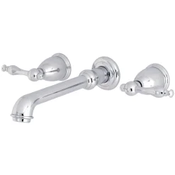 New Naples 2-Handle Wall Mount Roman Tub Faucet Tub Faucets
