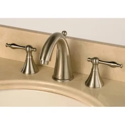 Online Naples Three Hole Two Handle 8" to 16" Widespread Lavatory Faucet with Brass Pop-up 8" Widespread