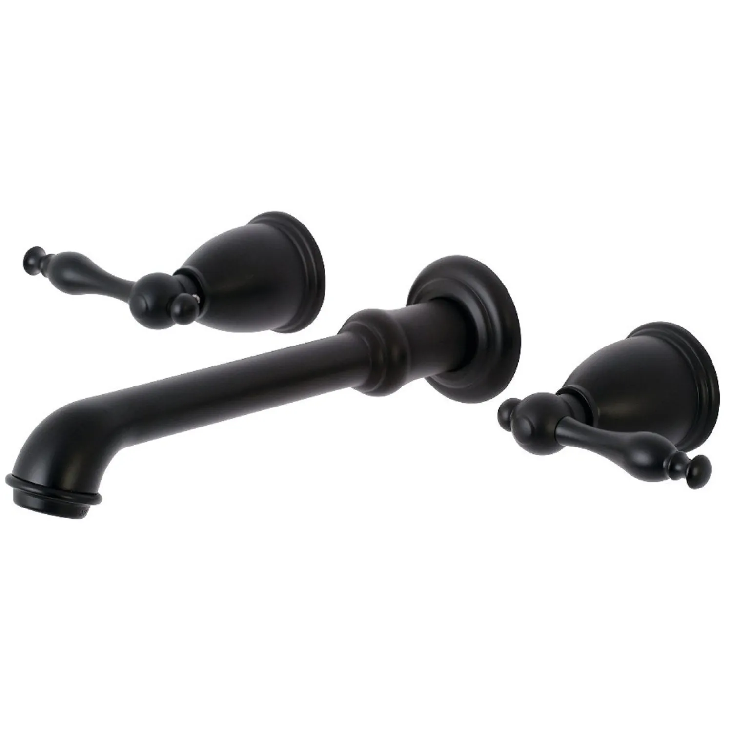 Naples Two-Handle Wall Mount Bathroom Faucet Wall Mount