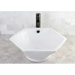 Outlet NS8410DKL Water Onyx Single Handle Vessel Sink Faucet with Anti-Slide Handle Sleeve Less Pop up and Plate in Black Nickel Vessel Faucets