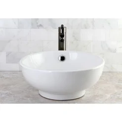 Outlet NS8410DKL Water Onyx Single Handle Vessel Sink Faucet with Anti-Slide Handle Sleeve Less Pop up and Plate in Black Nickel Vessel Faucets