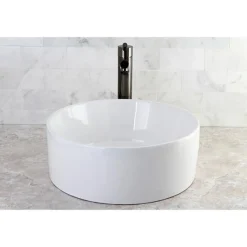 Outlet NS8410DKL Water Onyx Single Handle Vessel Sink Faucet with Anti-Slide Handle Sleeve Less Pop up and Plate in Black Nickel Vessel Faucets