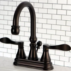 Online NuFrench 4-Inch Centerset Bathroom Faucet 4" Center Set