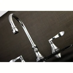 NuFrench 8-Inch Widespread Bathroom Faucet 8