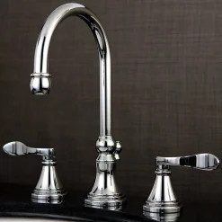 NuFrench 8-Inch Widespread Bathroom Faucet 8