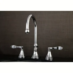 NuFrench 8-Inch Widespread Bathroom Faucet 8