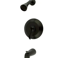 Nu French Single Handle Tub and Shower Faucet in Oil Rubbed Bronze Tub & Shower Sets